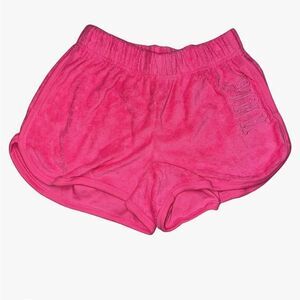 PINK Victoria’s Secret Terry Beach Varsity Shorts